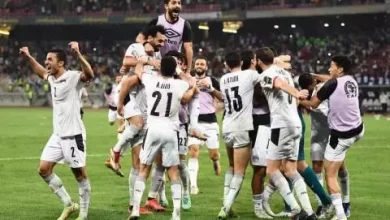 صورة تأهل غينيا الاستوائية ومصر للربع النهائي للبطولة