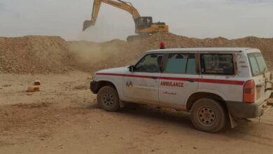 صورة مطالب من داخل مجهر “اصبيبرات” بزيادة وتيرة العمل لإنقاذ وانتشال الباقين