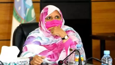 صورة رئيسة جهة نواكشوط تقدم عرضا حول التجمعات المحلية الافريقية في قمة ابروكسيل