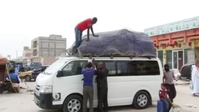 صورة تفعيل القرار القاضي بمنع الأجانب من ممارسة النقل في موريتانيا