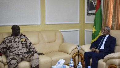 صورة وزير الدفاع يلتقي قائد القوة المشتركة لـG5