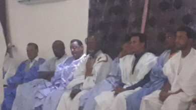 صورة كيفة.. ولد الطالب ألمين يلتقي حلفه السياسي لاستعراض الحالة العامة للمقاطعة