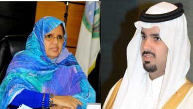 صورة رئيسة جهة نواكشوط تجري لقاء مع سمو أمين منطقة الرياض