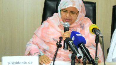 صورة رئيسة جهة نواكشوط تشارك في ملتقى بجنيف