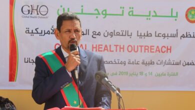 صورة عمدة توجنين يعلن تسوية مشكلة مسلخة تنويش ويشكر السلطات