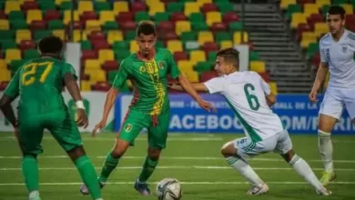 صورة نواكشوط: المرابطون U23 يتعادلون أمام الجزائر في مباراة ودية