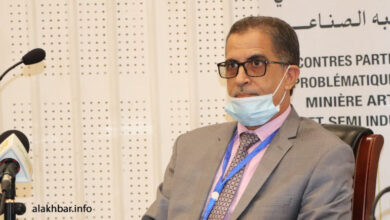 صورة ولد امحمد: شركة معادن احتلت مكانة أمامية في الاقتصاد الوطني