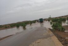صورة تهاطل أمطار شرقي البلاد بلغت 28 مم ببعض المناطق