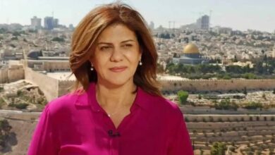 صورة مقتل مراسلة الجزيرة شيرين أبو عاقلة برصاص الجيش الإسرائيلي