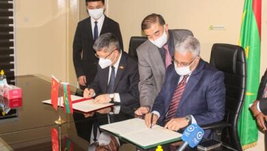 صورة اتفاق لإيفاد بعثة طبية صينية إلى موريتانيا