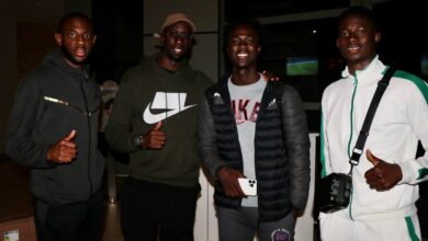 صورة توافد لاعبين موريتانيين من أوروبا لحضور مواجهة المنتخب السوداني