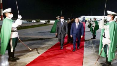 صورة ولد الغزواني يعود من الإمارات