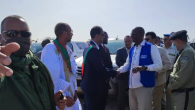 صورة وزير الزراعة يعاين سير عملية حصاد الخضروات بمزارع كرمسين ويتفقد مصالح القطاع بروصو