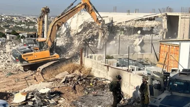 صورة فلسطين الاحتلال الإسرائيلي يهدم مسجدا في قلقيلية بالضفة الغربية