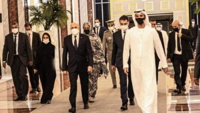 صورة أبوظبي: الرئيس غزواني يقدم التعزية في رئيس الإمارات خليفة بن زايد