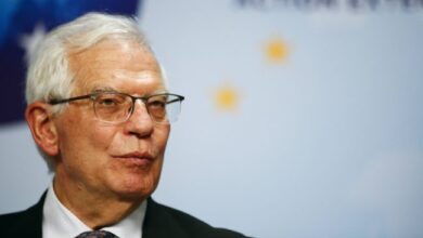 صورة مفوّض الشؤون الخارجية في الاتحاد الأوروبي، جوزيب بوريل، يدعو إلى “زيادة القدرات الدفاعية الأوروبية”، ويشير إلى “نفاد مخزونات عسكرية بسبب دعم أوكرانيا :المصدر:وكالات