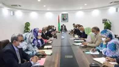 صورة لجنة وزارية: نسبة تنفيذ برنامج الرئيس غزواني بلغت 51 بالمائة المصدر: وكالات