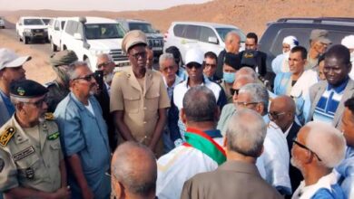 صورة آدرار: وزير الزراعة يتفقد واحة “تيارت أصدر” النموذجية