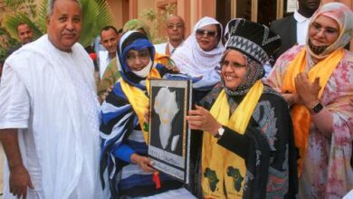 صورة شبكة النساء المنتخبات محليا بافريقيا فرع موريتانيا تنظم حفل تكريم لرئيسة جهة نواكشوط