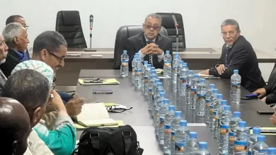 صورة وزارة التعليم العالي تجتمع بمديري المؤسسات التابعة لها