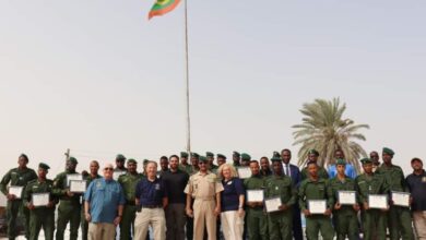 صورة موريتانيا: تدريب أمريكي لأفراد من قوات الدرك على مكافحة الإرهاب