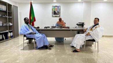 صورة ولد الطالب ألمين يلتقي شخصيات وزارية ترتيبا لحل مشاكل دائرته الانتخابية