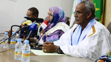 صورة رابطة المستشارين الجهويين تكرم رئيسة جهة نواكشوط