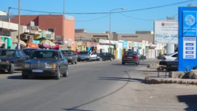 صورة حريق في مستودع للسيارات تابع لأحد مصانع دقيق السمك
