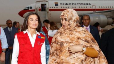 صورة ملكة إسبانيا تبدأ زيارة عمل لموريتانيا  :والمصدر :وكالات: