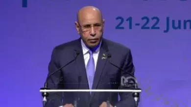 صورة الرئيس غزواني: موريتانيا تعمل على أن تكون شريكا في برنامج البوابات العالمية