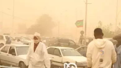 صورة توقعات لانخفاض الحرارة في نواكشوط وارتفاعها في الداخل