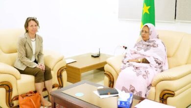 صورة السفيرة الألمانية تؤكد جاهزية بلادها لدعم جهود موريتانيا في مجال الأمن الغذائي