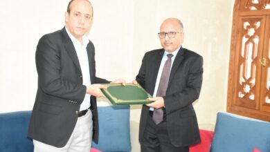 صورة توقيع مذكرة تعاون بين جامعة العيون ودار الحديث الحسنية بالرباط