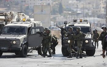 صورة إصابات خلال تصدي الفلسطينيين لاقتحام الاحتلال بلدة دورا جنوبي الخليل