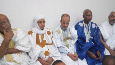 صورة رئيس الحزب الحاكم يلتقي حلف ولد التار أبرز الأحلاف السياسية بدار النعيم