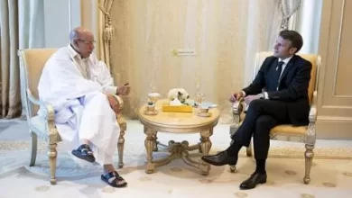 صورة الرئيس غزواني: موريتانيا حريصة على تعزيز علاقات التعاون مع فرنسا