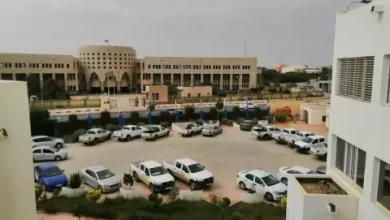 صورة عمال شركة “موريتل” يدخلون في إضراب عام عن العمل
