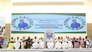 صورة حزب الإنصاف بمشاركة أحزاب الأغلبية يخلد الذكرى الثالثة لتنصيب رئيس الجمهورية