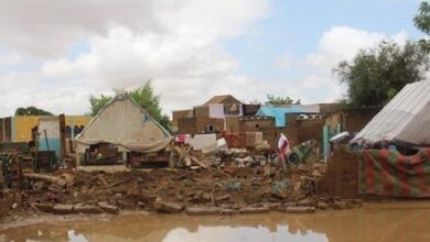 صورة أربع وفيات وأضرار مادية جراء الأمطار والسيول