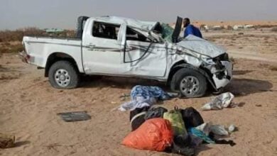 صورة الطينطان: حادث سير مؤلم يفضي إلى وفاة سيدتين بقرية البشرى