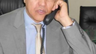 صورة لقماري ولد سيد لمين لحمد يتبرع بمليون أوقية للمتضررين من سيول أنبيكة