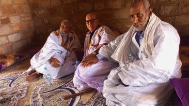 صورة تدوينة للشيخ سيداتي ولد الشيخ العابدين عن مهرجان لحويطات