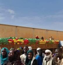 صورة كيهيدي: CSA توزع مساعدات غذائية وأغطية وأفرشة