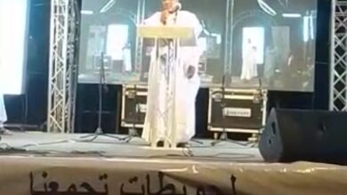 صورة الرئيس أحمد ولد دومان يرحب بالضيوف ويشيد برعاية غزواني للمهرجان
