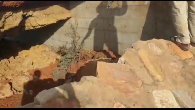 صورة انهيار خطير في جسر قرب الكلمتر38 من مدينة سيلبابي