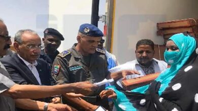 صورة قطاع الصيد يوزع خمسة عشر طنا من الأسماك عالية الجودة على المتضررين في كيهيدي