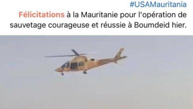 صورة السفارة الأمريكية تهنئ موريتانيا على نجاح عملية إنقاذ الطفل شبو