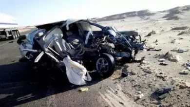 صورة وفاة ثلاثة أشخاص في حادث سير بين نواكشوط وتكنت