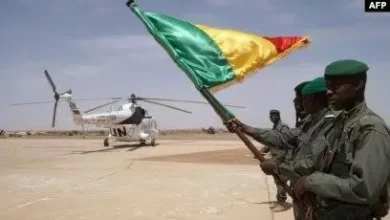 صورة السلطات المالية تطالب القوات الأممية في مطار باماكو بمغادرة البلاد