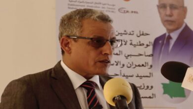 صورة تعيين محمد الأمين ولد خطري مديرا للمركز الوطني للمصادر المائية
